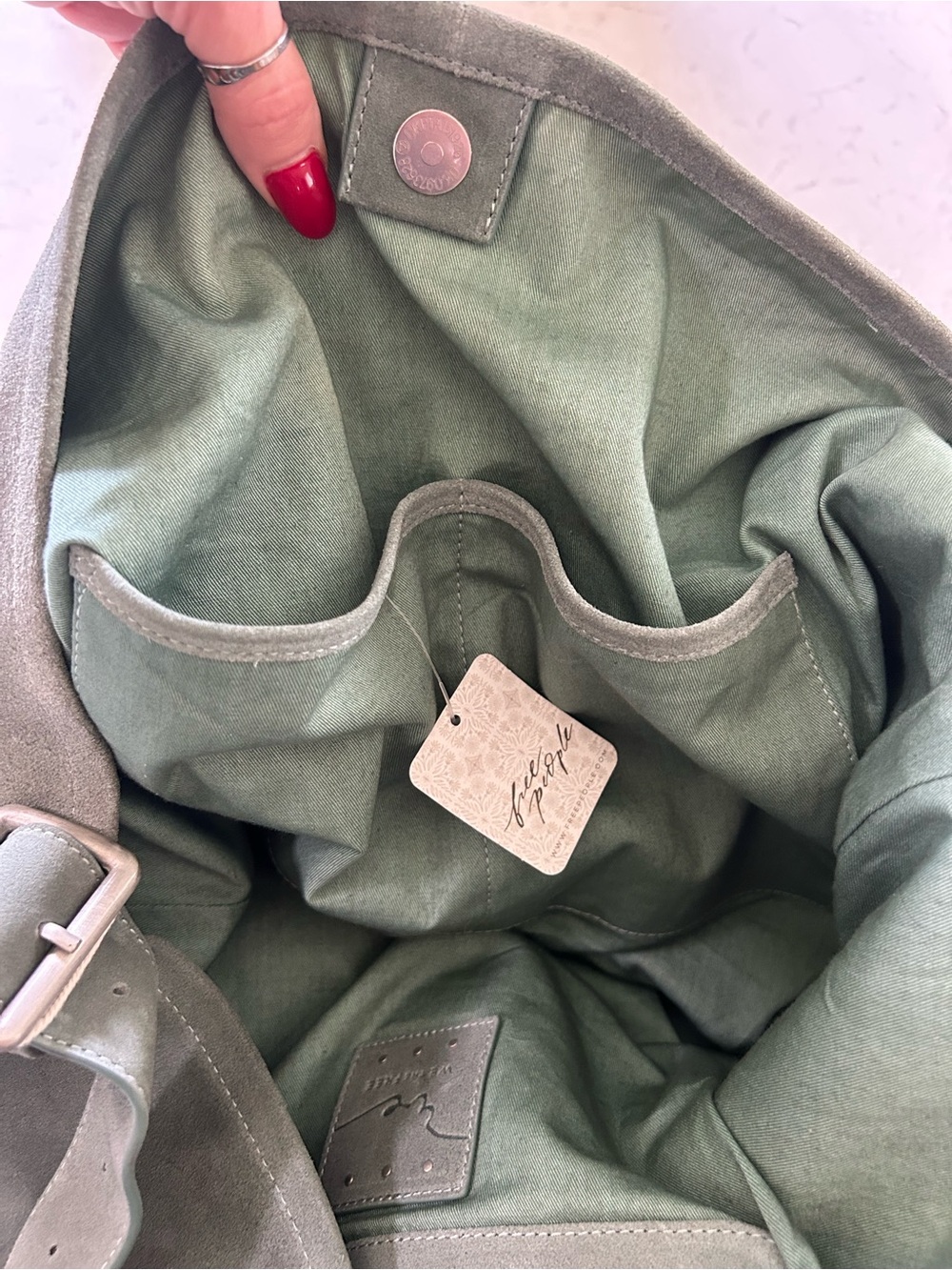 NWT We The Free Honor Tote in Secret Sage - Picture 11 of 16